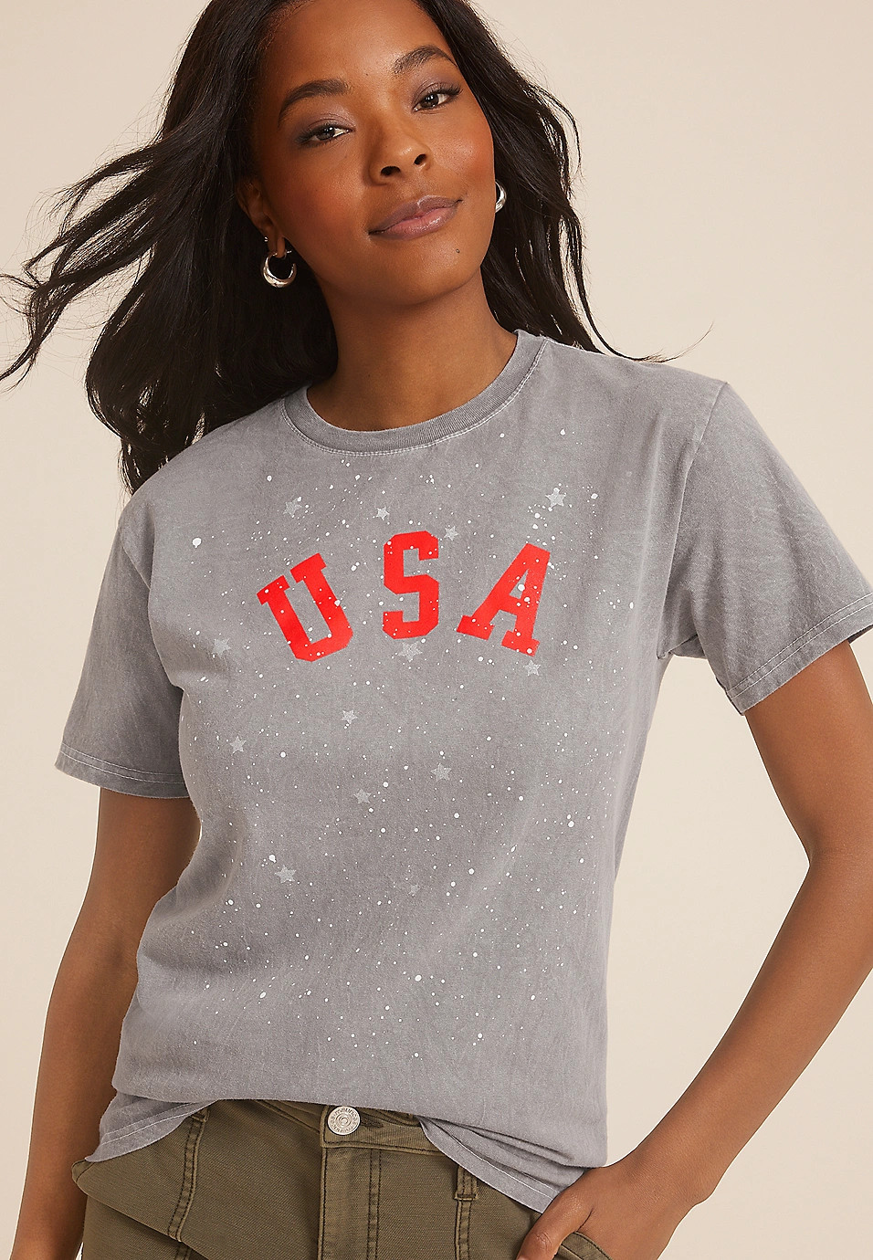 Americana USA Classic Fit Graphic Tee | Maurices