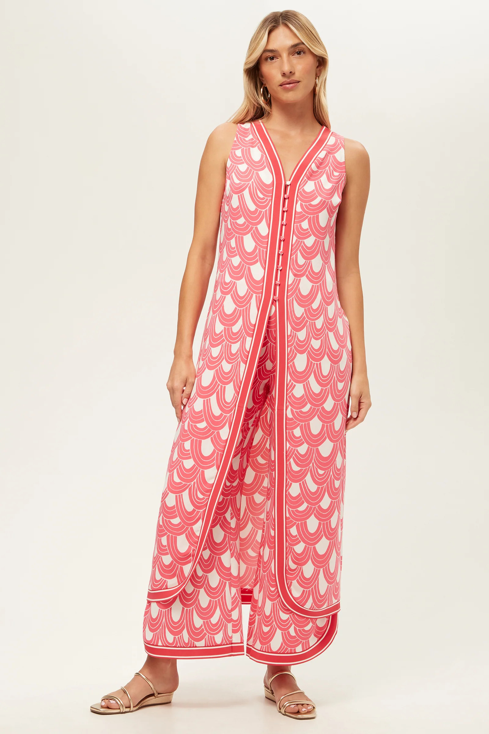 Slice Sleeveless Maxi Top - Ace Arches | Trina Turk