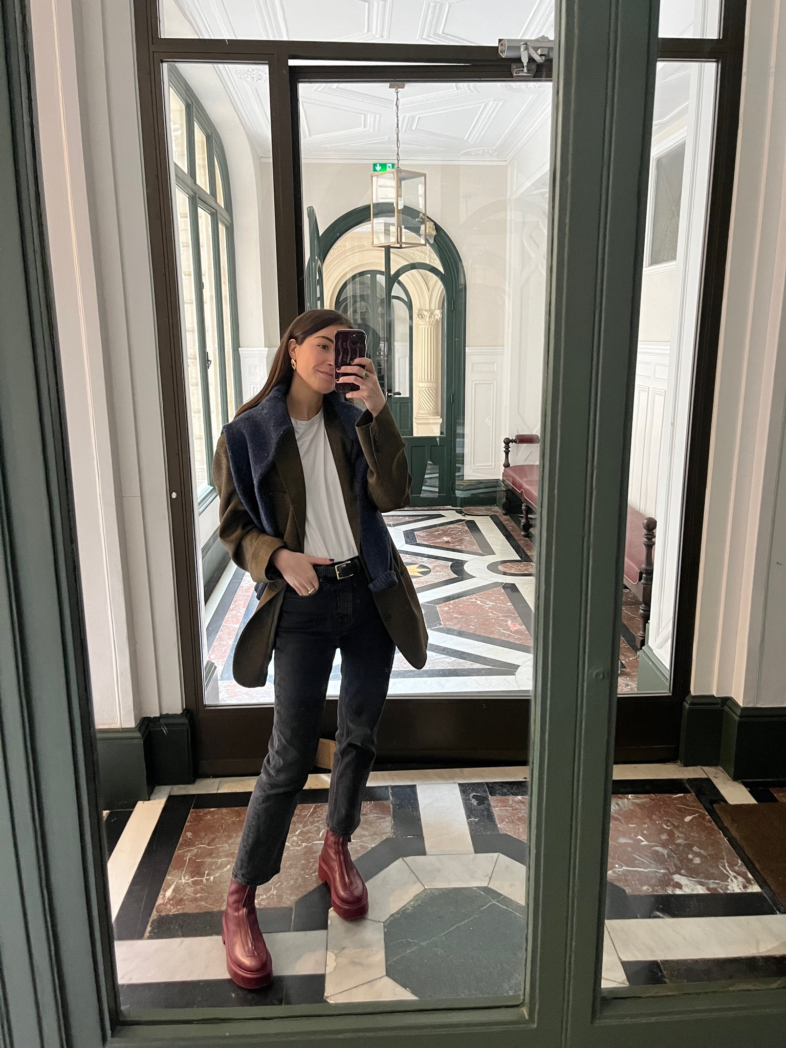 Winter layers including my boyfriends blazer and favorite Alex Mill Sweater 

#LTKtravel #LTKstyletip #LTKworkwear