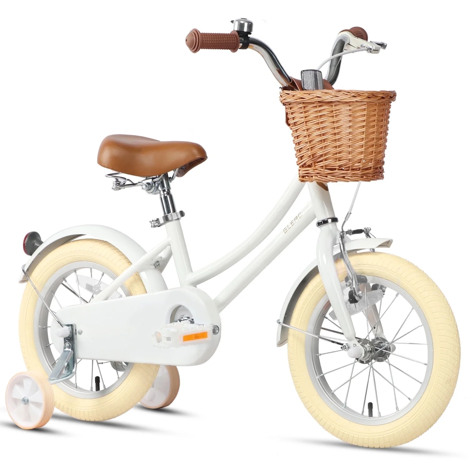 Glerc Little Molly 12 inch Kids Girls Bike for1 2-4 Years Old Child and Toddler,gifts,White | Walmart (US)