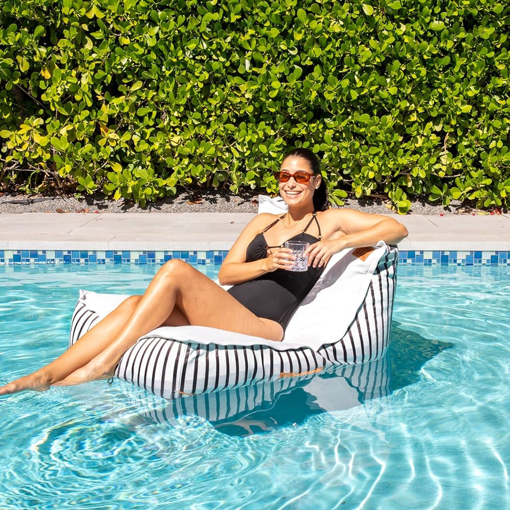 Big Joe Lagoon Lounger No Inflation Needed Pool Float | Amazon (US)
