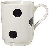 KATE SPADE Deco Dot Mug, 0.75 LB, White | Amazon (US)