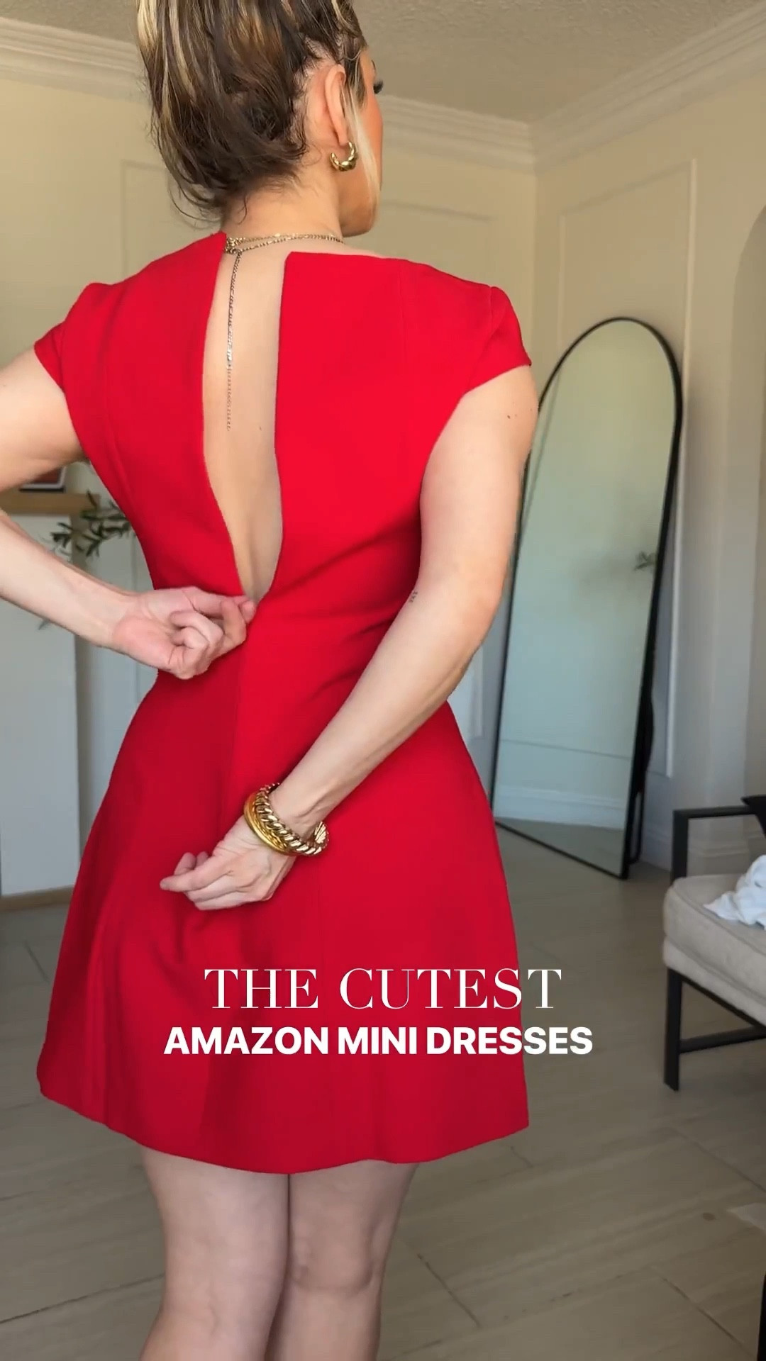 THE cutest little mini dresses from Amazon for Valentine's Day😍♥️ 

✔️ wearing SMALL
✔️I'm a 34C and it fits a little snug up top (keep that in mind)
✔️ size up if you're in between sizes! 



#LTKPetite #LTKootd #LTKFindsUnder50