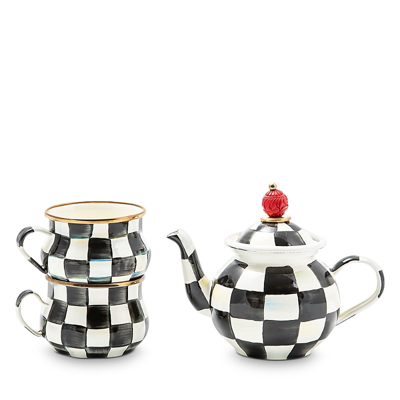 Mackenzie-Childs Courtly Check Tea Party Set | Bloomingdale's (US)