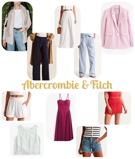 Abercrombie & Fitch has everything from casual to business! Mix and match these looks for everything this summer! 

#LTKWorkwear #LTKFindsUnder50 #LTKFindsUnder100