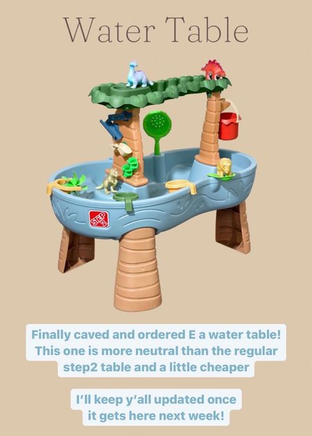 Finally caved and ordered E a water table! This one is more neutral and a little cheaper than the regular version. 

#LTKunder100 #LTKSeasonal #LTKfamily