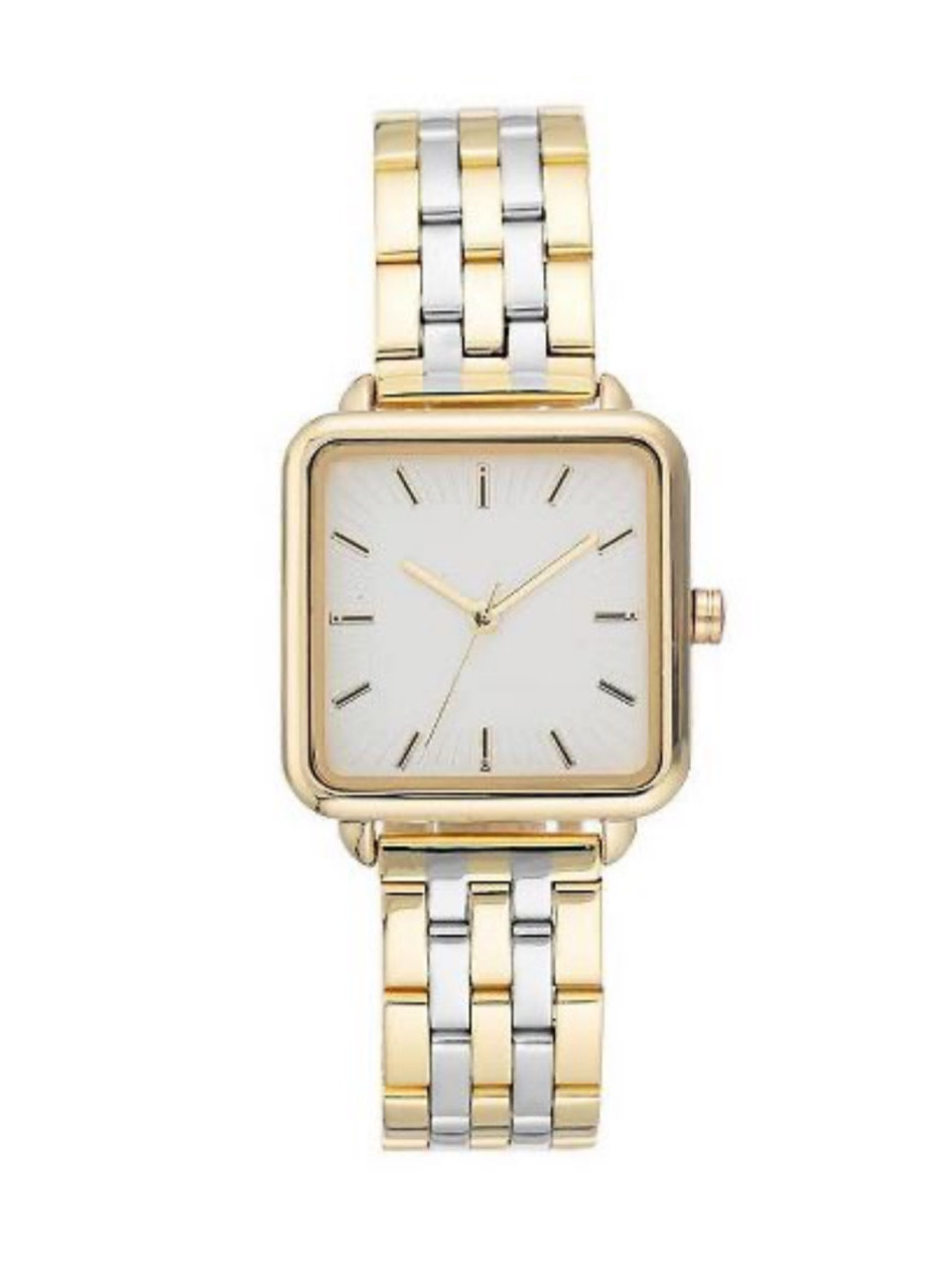 This is my go-to square, gold watch and it’s only $13 today!! I get compliments every time I wear it. #goldwatch #sqaurewatch #LTKCyberSale

#LTKCyberWeek #LTKfindsunder50
