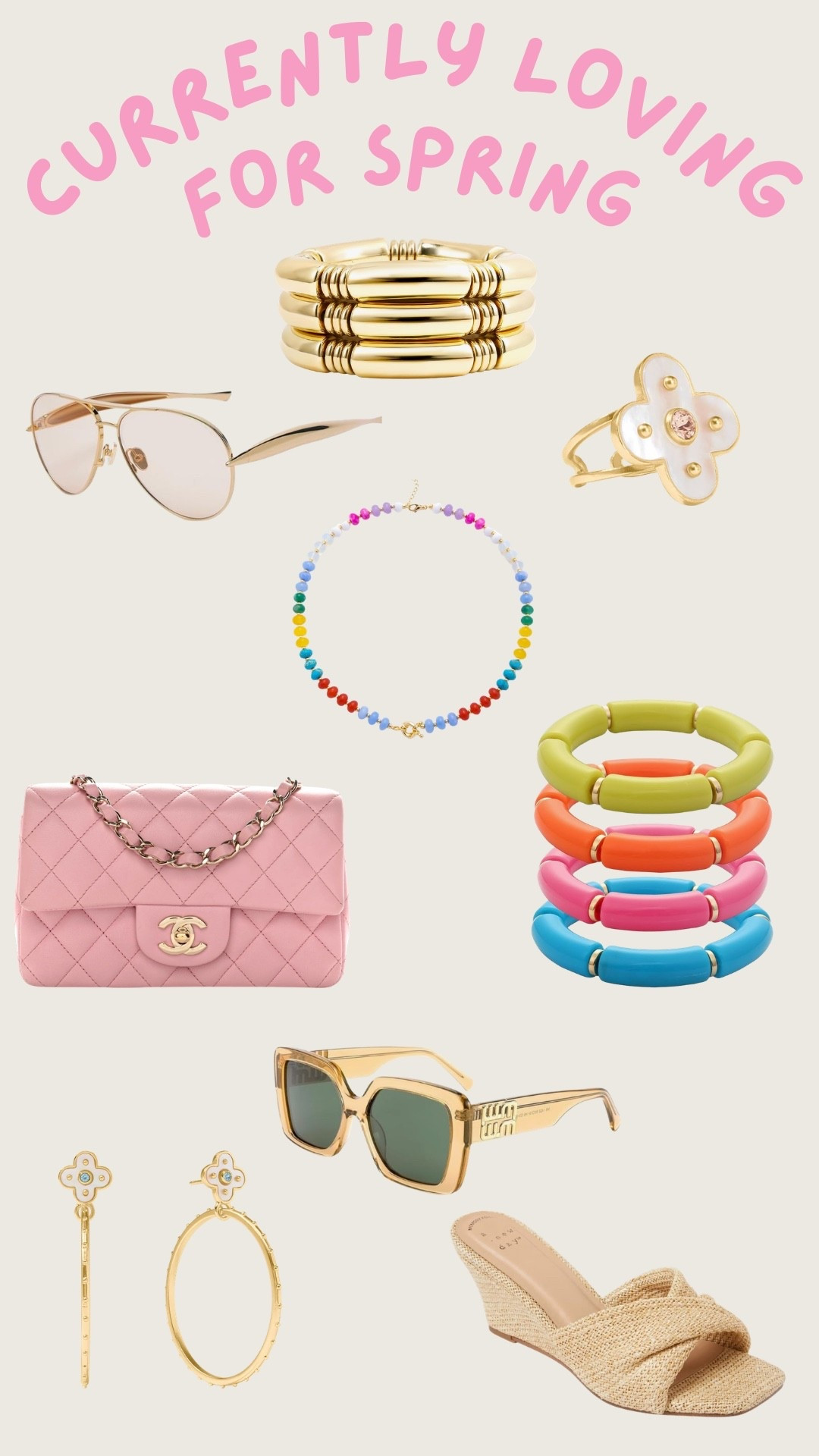 Currently loving these accessories for spring and summer! They’re giving spring break vibes! 

#LTKSeasonal