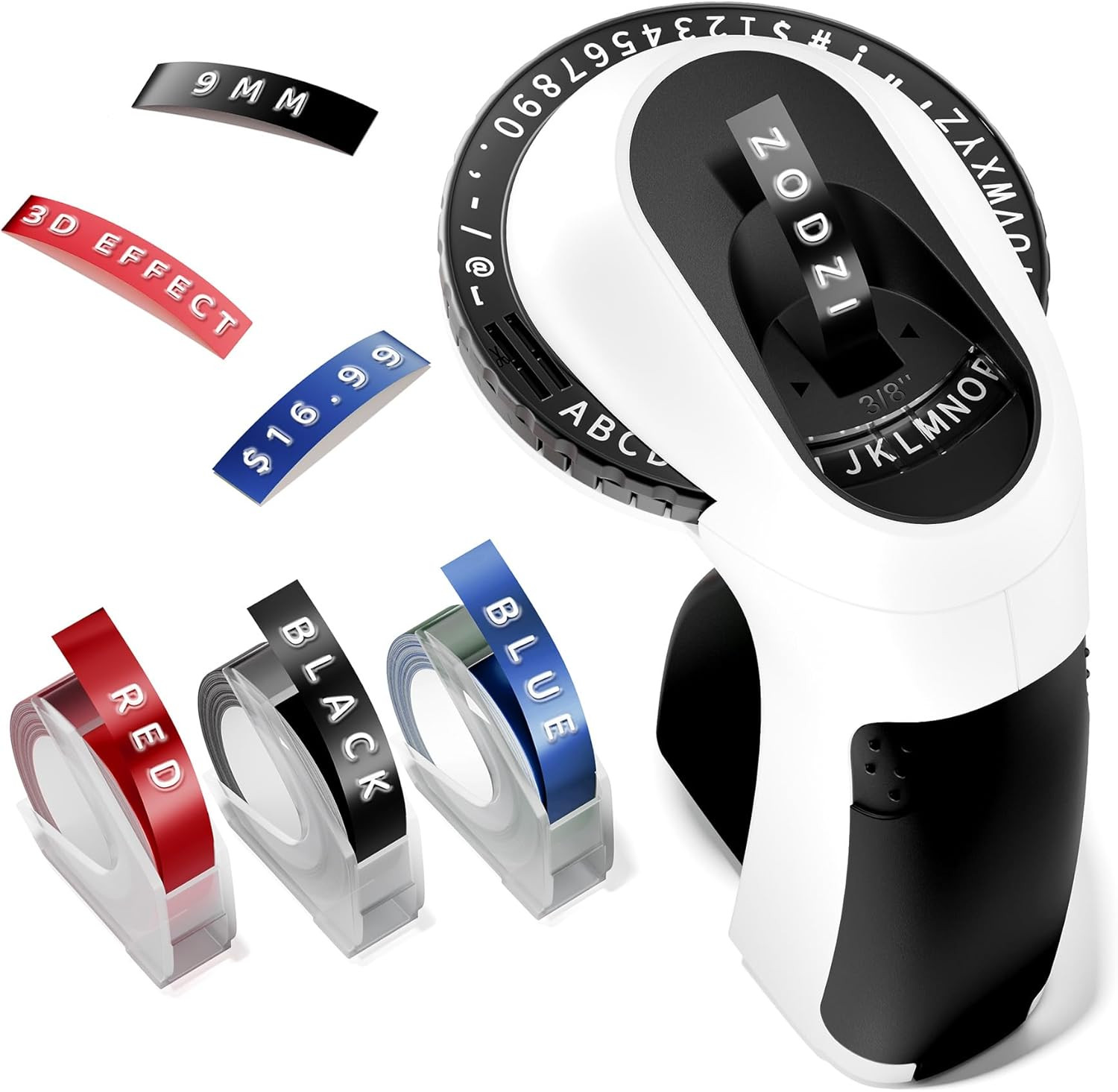 Label Maker,Embossing Label Maker,Manual Embossed Label Maker Machine | Amazon (US)