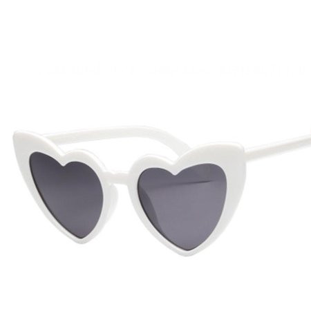 SterneMond Love Sunglasses Fashion Trend Ladies Sunglasses Heart Sunglasses Suitable for Outdoors Wh | Walmart (US)