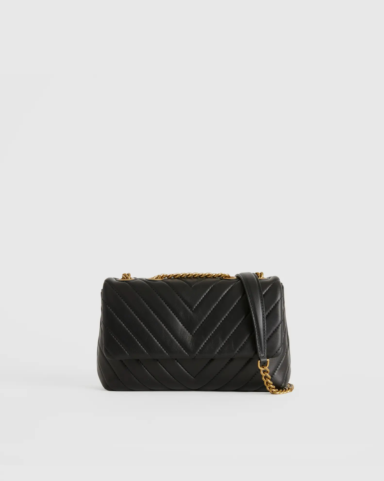 Italian Leather Quilted Convertible Crossbody | Quince
