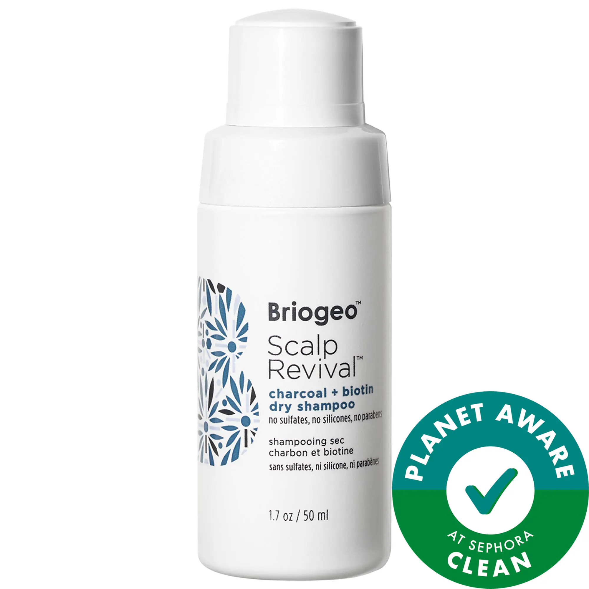 Briogeo Scalp Revival Charcoal + Biotin Dry Shampoo 1.7 oz/ 50 mL | Sephora (US)