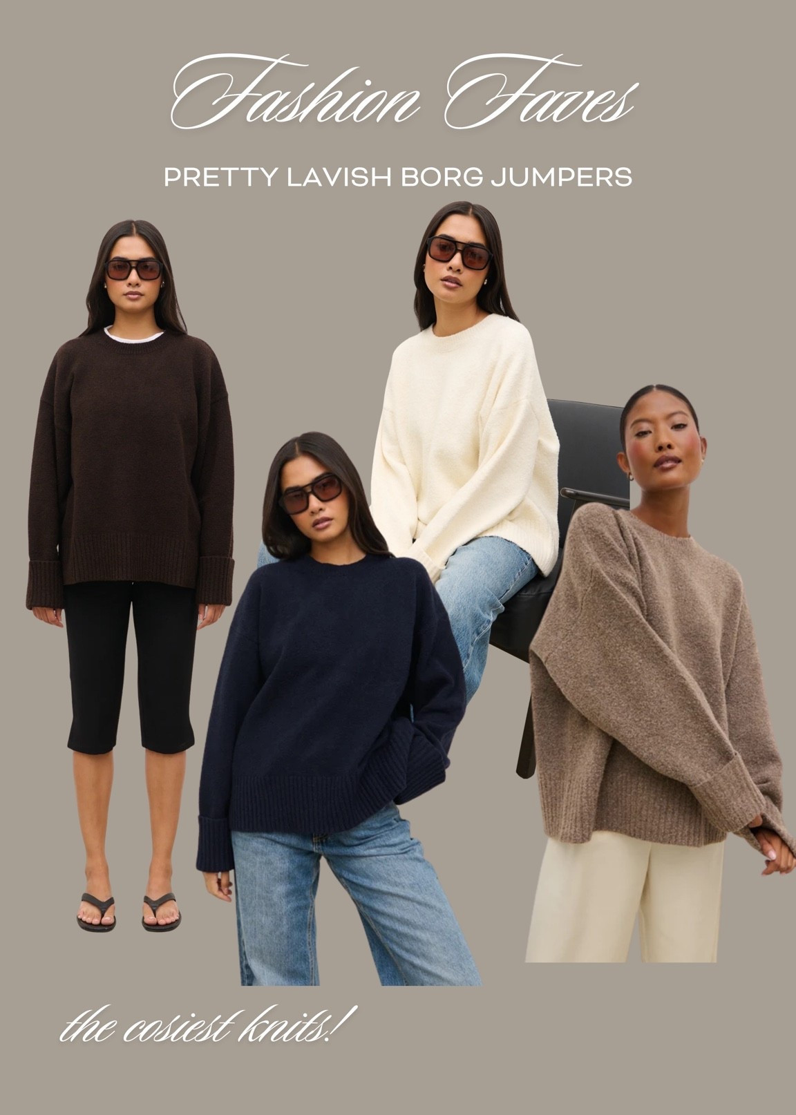 The cosiest knits from Pretty Lavish are back in stock!!!🙌🤎🍂

#LTKautumn