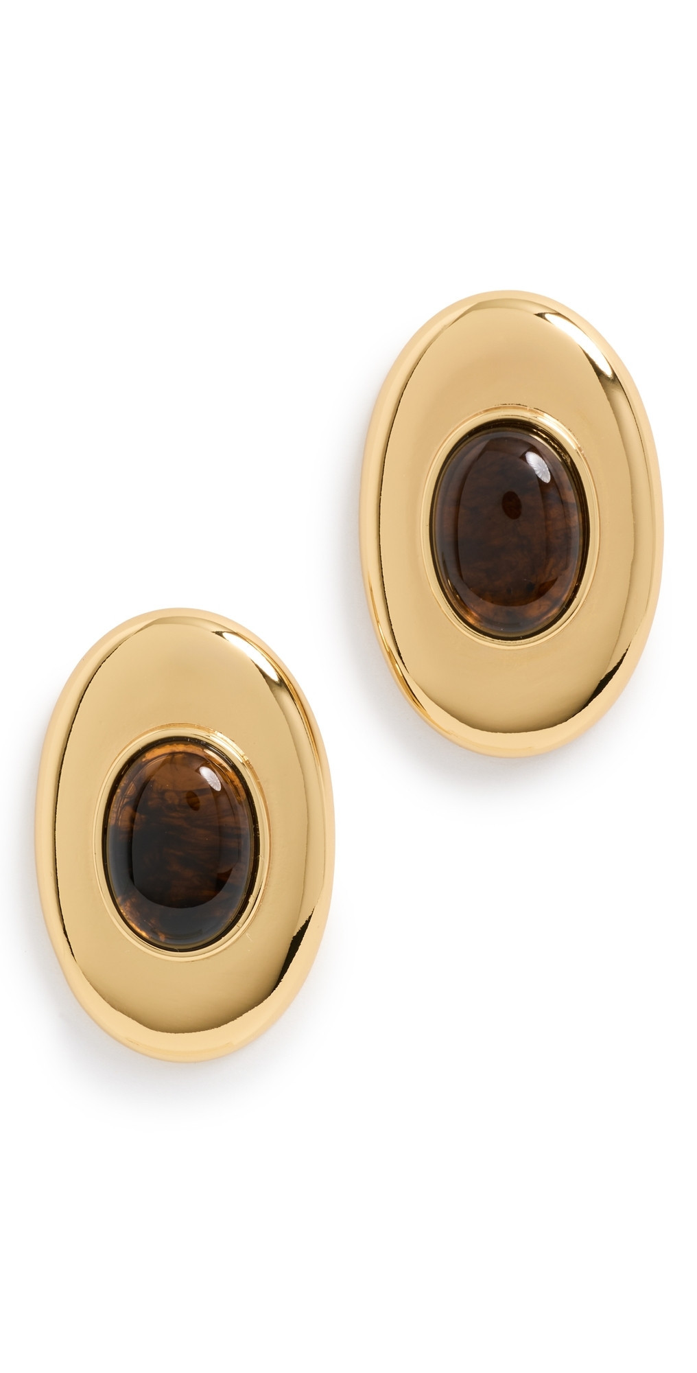 Aureum Marisol Earrings Gold/Brown One Size | Shopbop