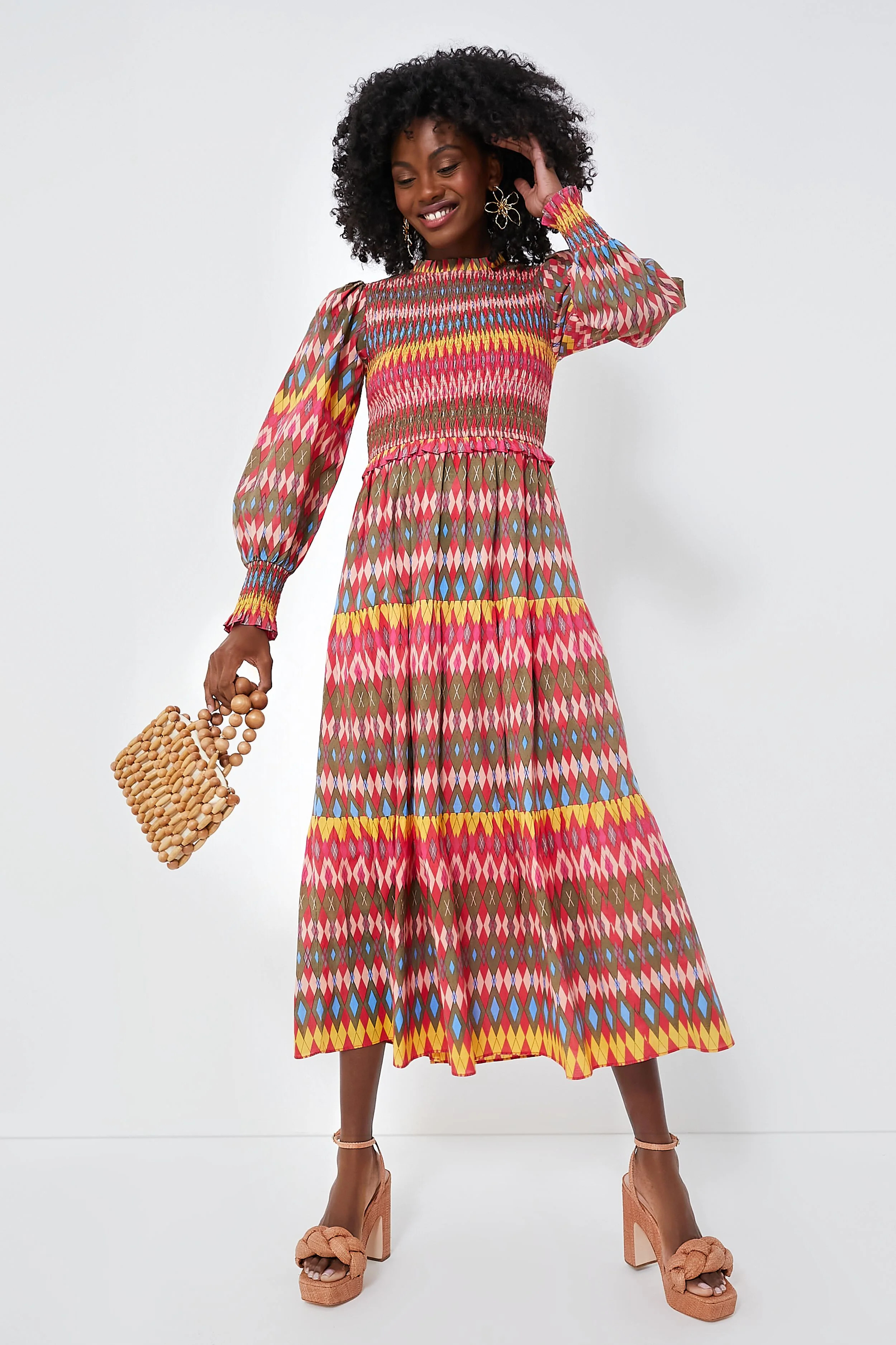 Red Geraldine Ivy Maxi Dress | Tuckernuck (US)