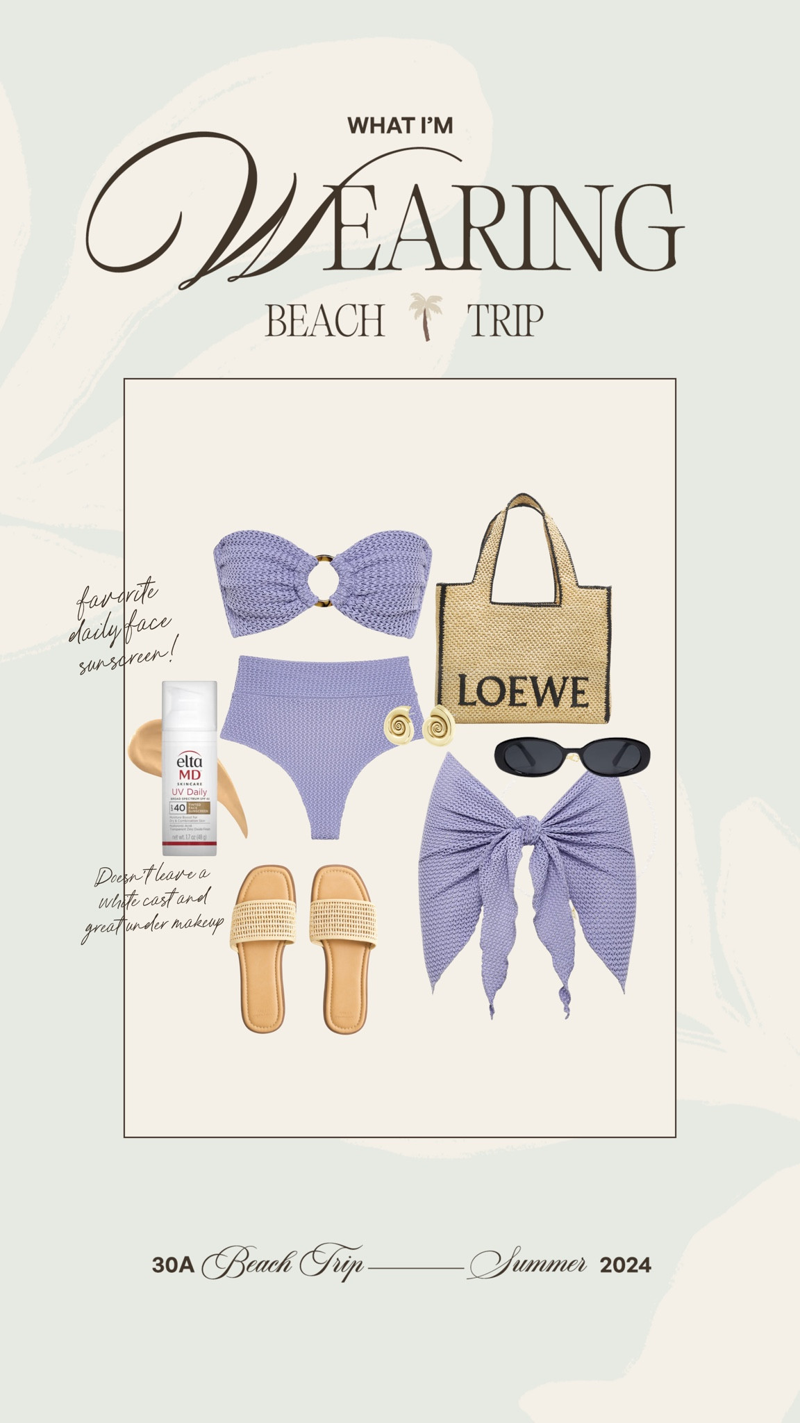 Beach day ootd💜✨ love this brand of swim! #swim #vacation 

Top- L
Bottoms- XL
Skirt- XL

#LTKMidsize #LTKSwim #LTKSeasonal