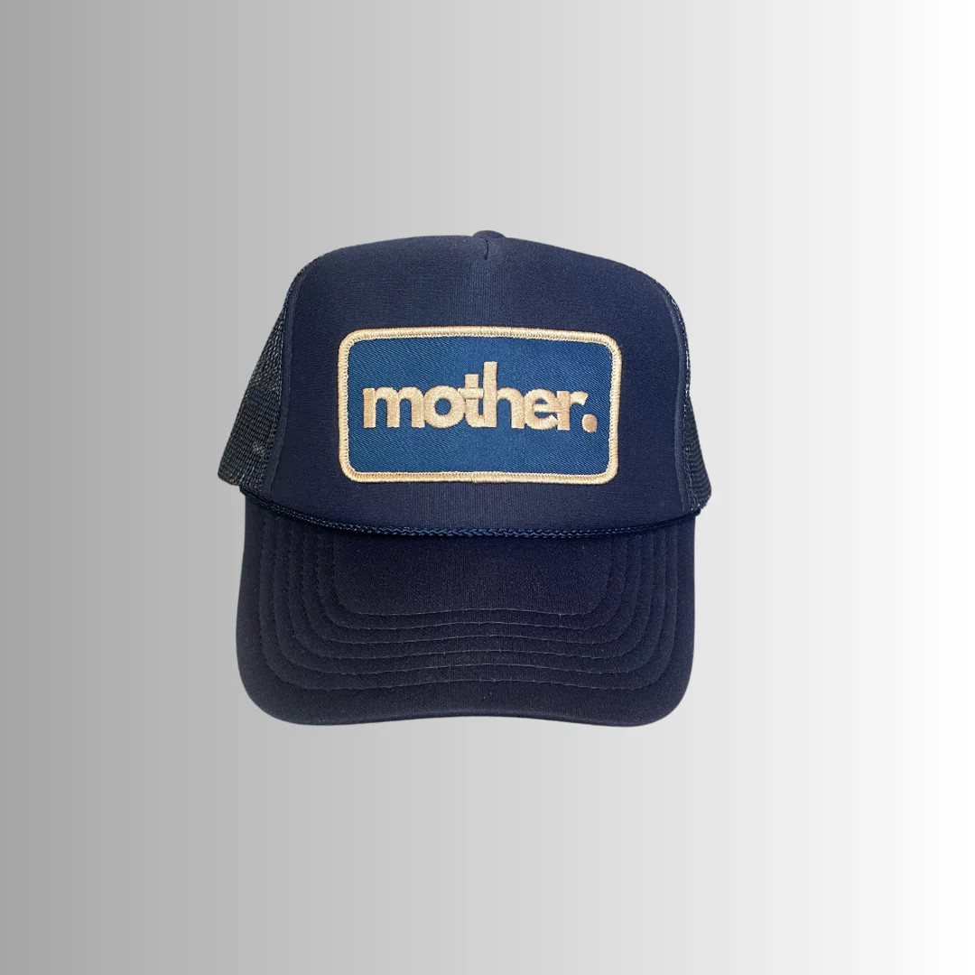 Mother Patch Trucker Hat - Navy | Mother Hats