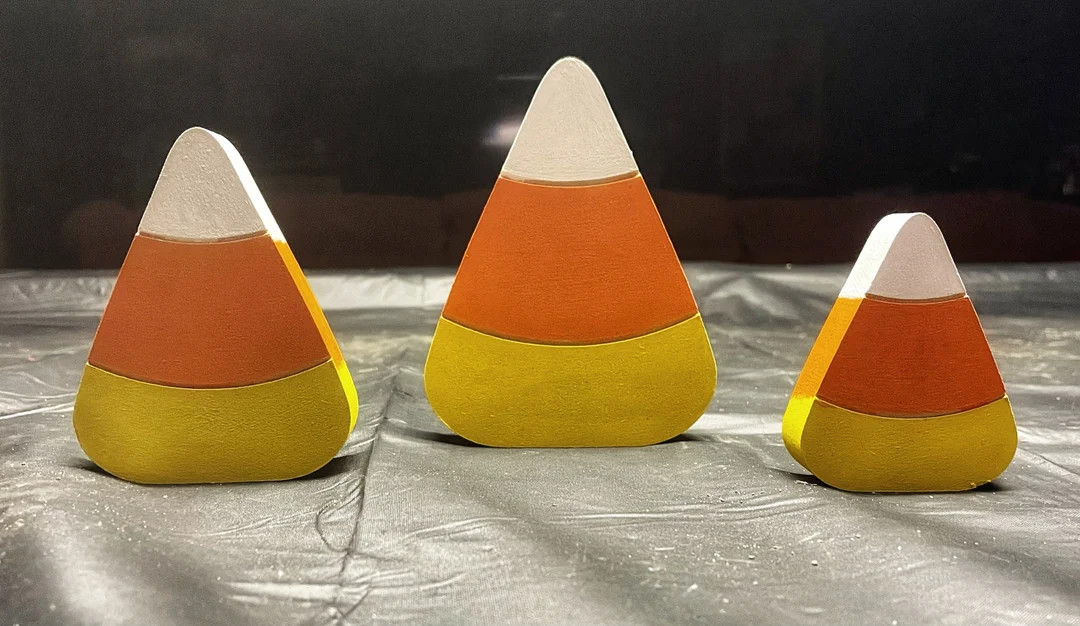 Wooden Candy Corn | Etsy (US)