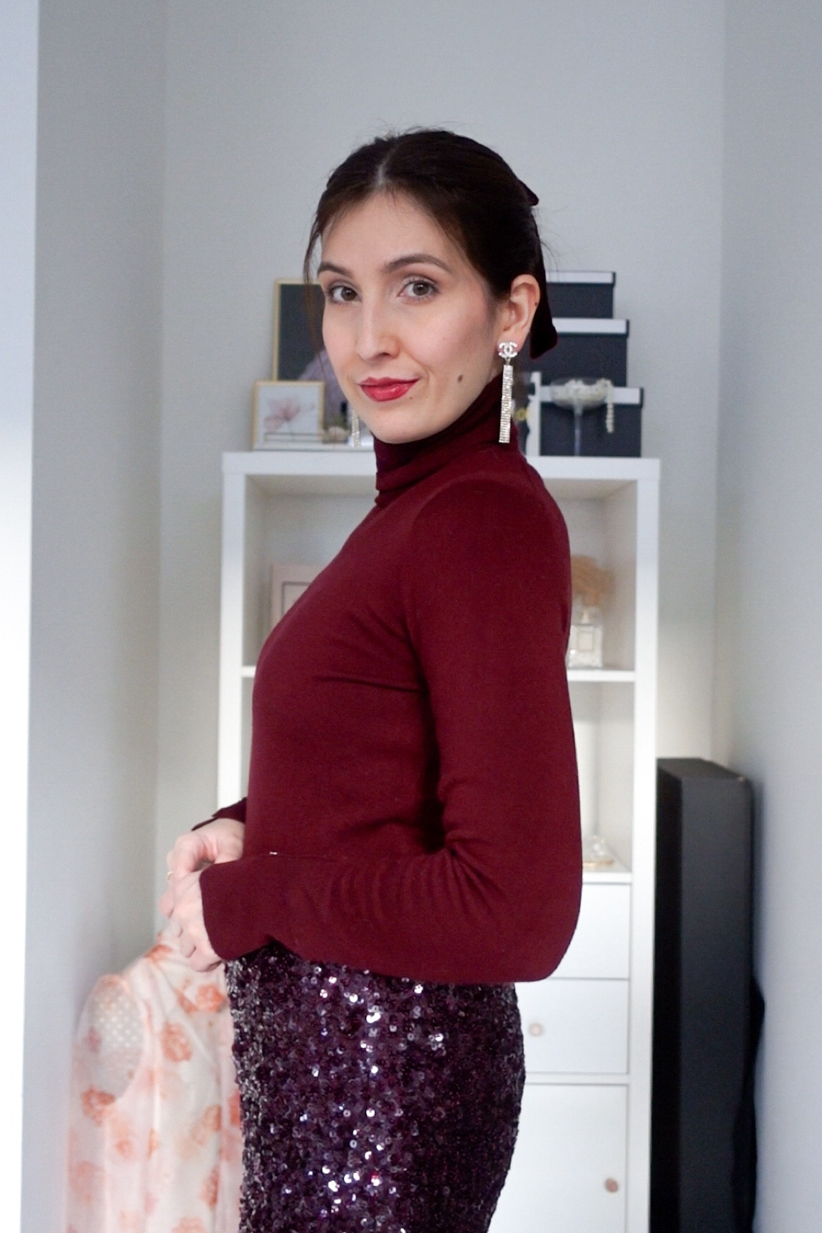 Can’t stop wearing burgundy, aka the colour of the season!

#LTKpartywear #LTKwinter #LTKeurope