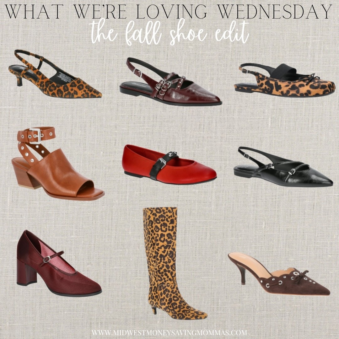 The fall shoe edit

What We’re Loving Wednesday

Fall shoes  fall boots  leopard shoes  heels  wedges  flats  footwear  fall fashion 

#LTKFindsUnder50 #LTKShoeCrush #LTKStyleTip