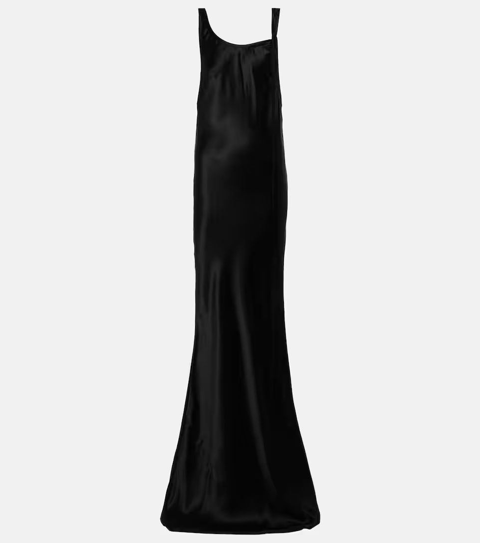 Isabel silk-satin maxi dress | Mytheresa (US/CA)