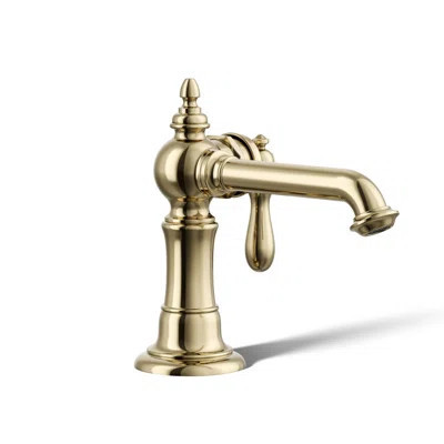 Artifacts® Single Hole Bathroom Faucet with Drain Assembly | Perigold