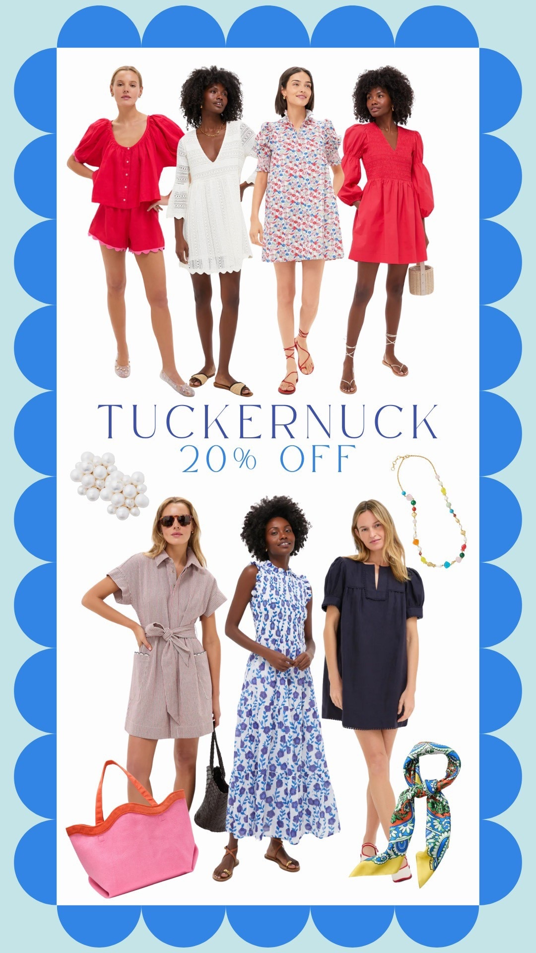 20% off Tuckernuck! 💖💖 

Tuckernuck - summer style - summer fashion - summer dresses - summer accessories - summer jewelry 

#LTKSaleAlert #LTKStyleTip #LTKSummerEdit