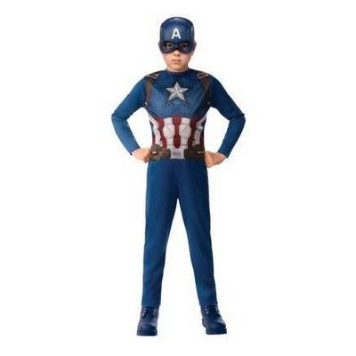 Kids' Marvel Captain America Halloween Costume Jumpsuit with Mask | Target