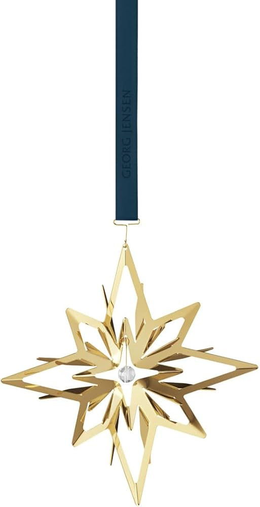 Georg Jensen 2024 Christmas Mobile Ornament in 18kt Gold-Plated Brass | Amazon (US)