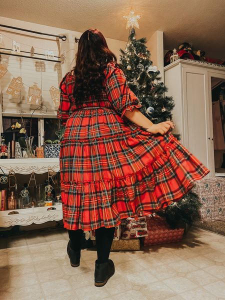 Ivy City Co is having a SALE! 20% off for 24 hours only! I’m wearing the Madeline holiday plaid dress here (size L - a true fit) and here’s all of the items I have in my cart, too! 😍 #ivycityco #holidaydresses #twirlydresses #dresslovers 

#LTKHoliday #LTKFind #LTKsalealert
