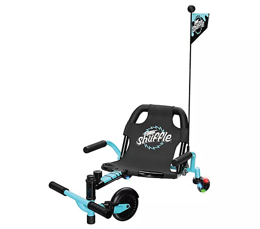 Make Your Selection: Razor Crazy Cart Shuffle Kid Powered Go Kart w/ LED Wheels | QVC