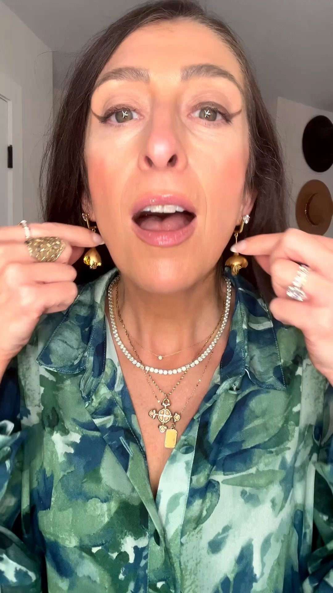 Complete in LOVE with my Bell-Shaped earrings from German Kabirski! Gold, silver & gemstones 

So chic , classic & timeless 



#LTKWedding #LTKmomlife #LTKOver40