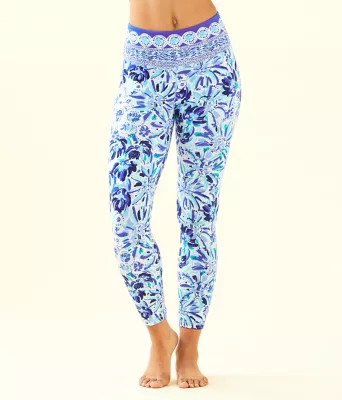 UPF 50+ Luxletic 24" Weekender High Rise Midi Legging | Lilly Pulitzer