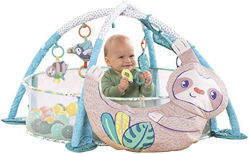 Jumbo Baby Activity Gym & Ball Pit - Christmas Gift for Sensory Exploration and Motor Skill Devel... | Amazon (US)