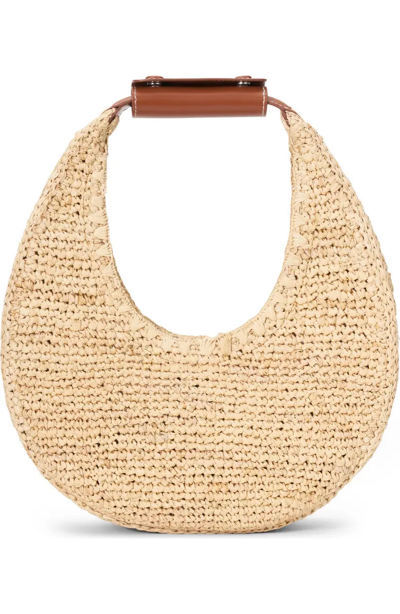 Moon Crocheted Raffia Bag | Nordstrom