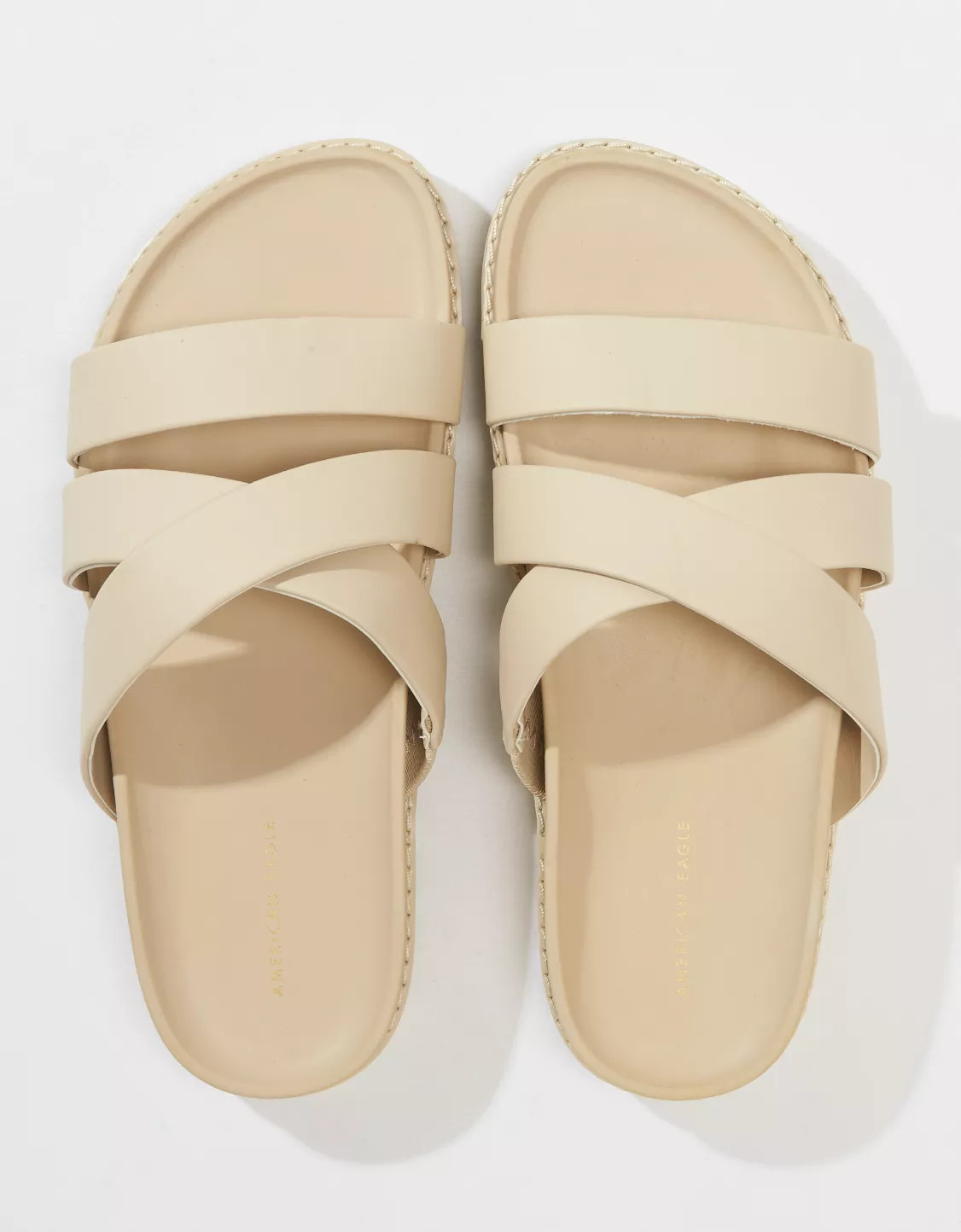AE Strappy Chunky Slide Sandal | American Eagle Outfitters (US & CA)