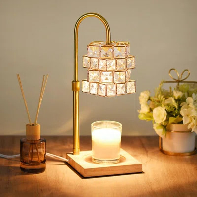 Candle Warmer Lamp With Timer,Electric Candle Warmer Dimmable And Height Adjustable Wax Melt Warmer For Scented Wax Jar Candles | Wayfair North America