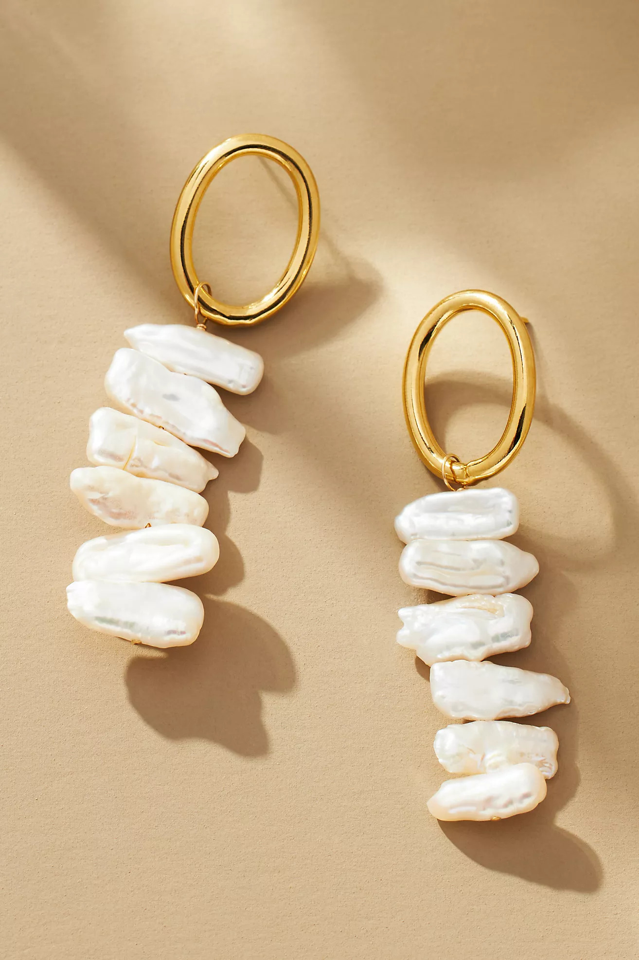 GISEL B. Eva Long Curls Drop Earrings | Anthropologie (US)