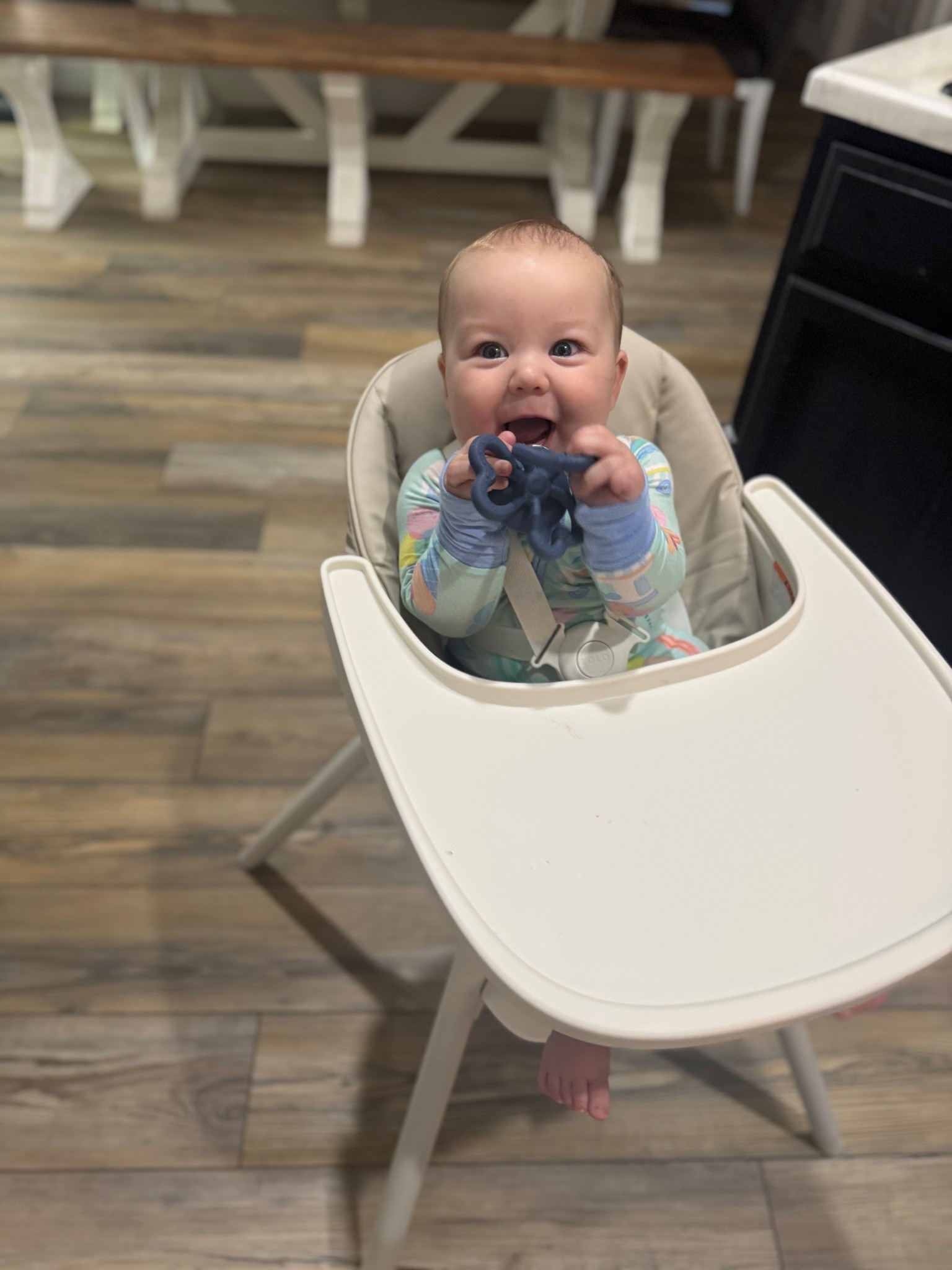 Can’t believe he’s fitting in a high chair already! Love this one that converts into a booster seat and later a chair for their table. 
Lalo code: TAILYNNVICTORIA 

#LTKBump #LTKBaby #LTKKids