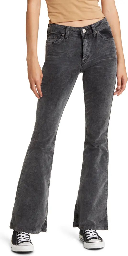 BDG Urban Outfitters Mid Rise Corduroy Flare Pants | Nordstrom | Nordstrom