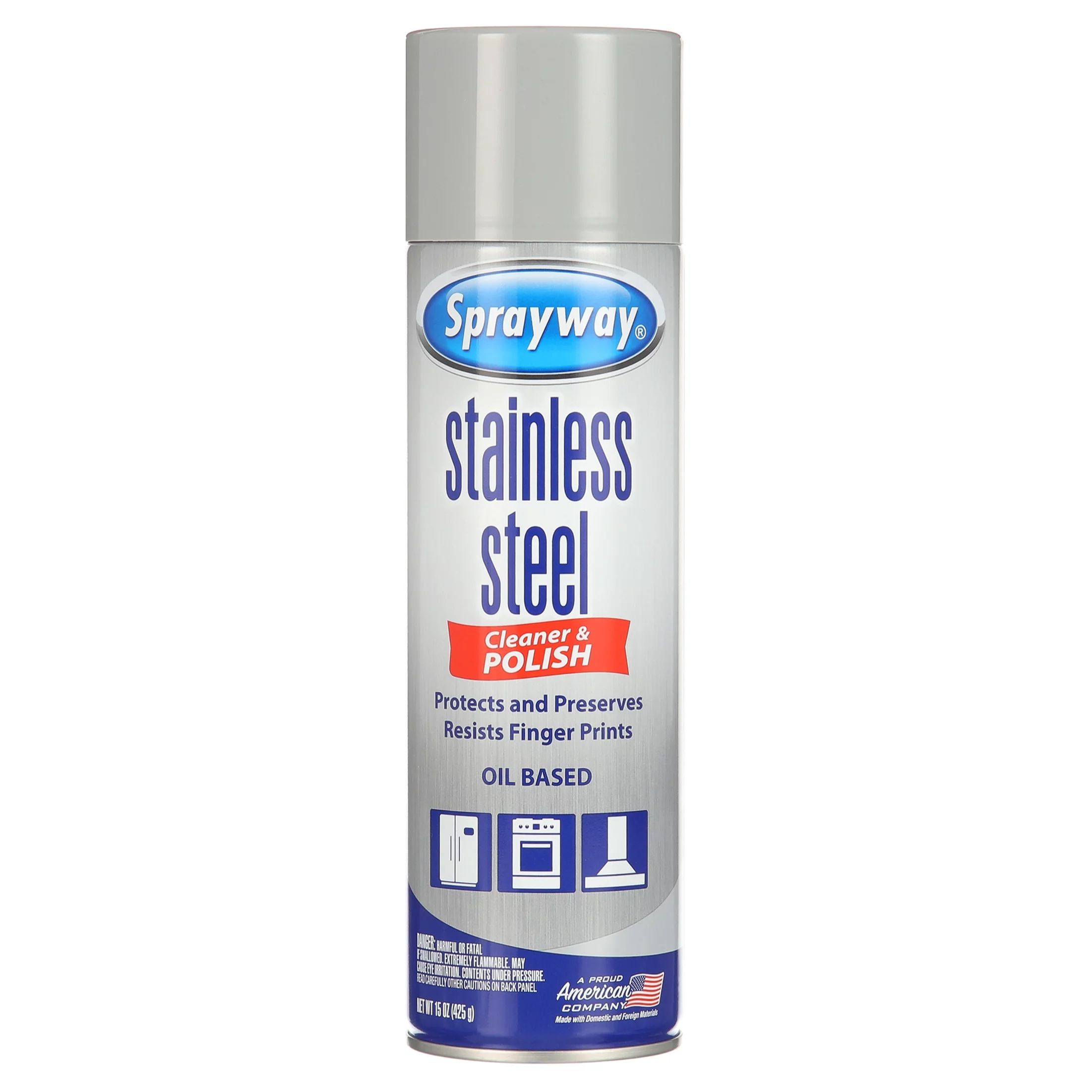 Sprayway Stainless Steel Cleaner and Polish 15 ounce | Walmart (US)
