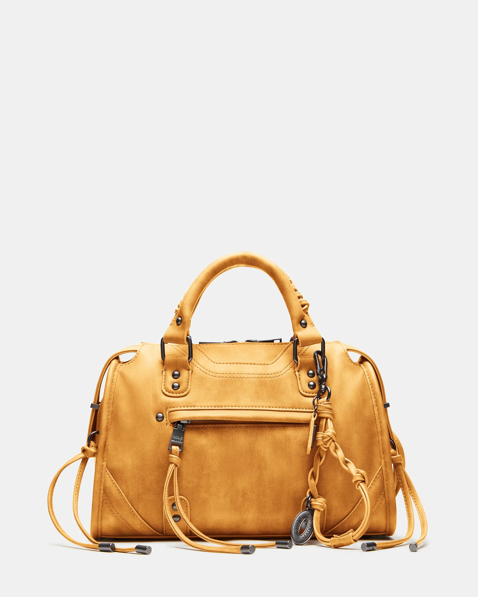RIGGS Banana Slouchy Top-Handle Crossbody Satchel Handbag | Steve Madden (US)