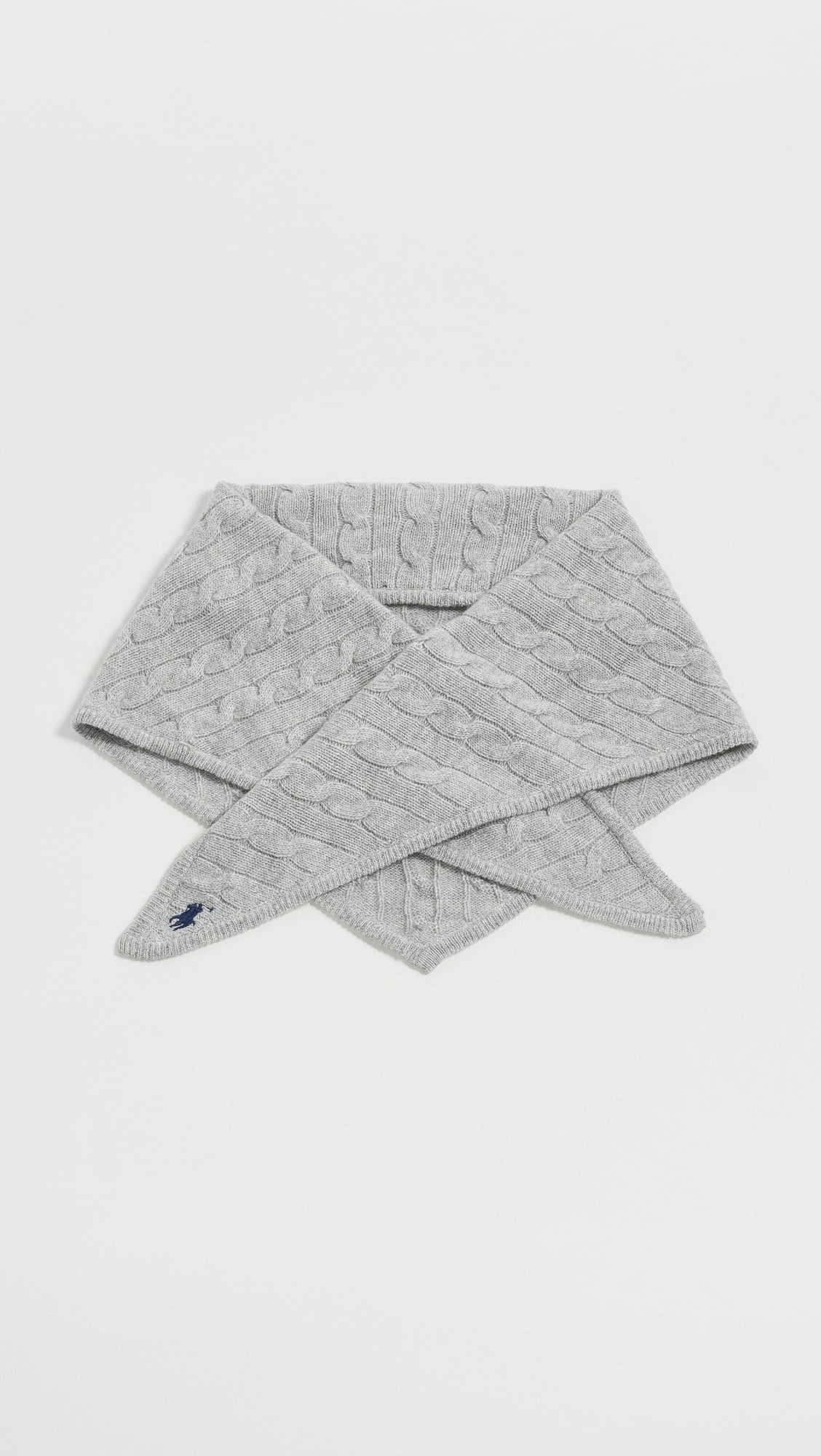 Cable Triangle Scarf | Shopbop
