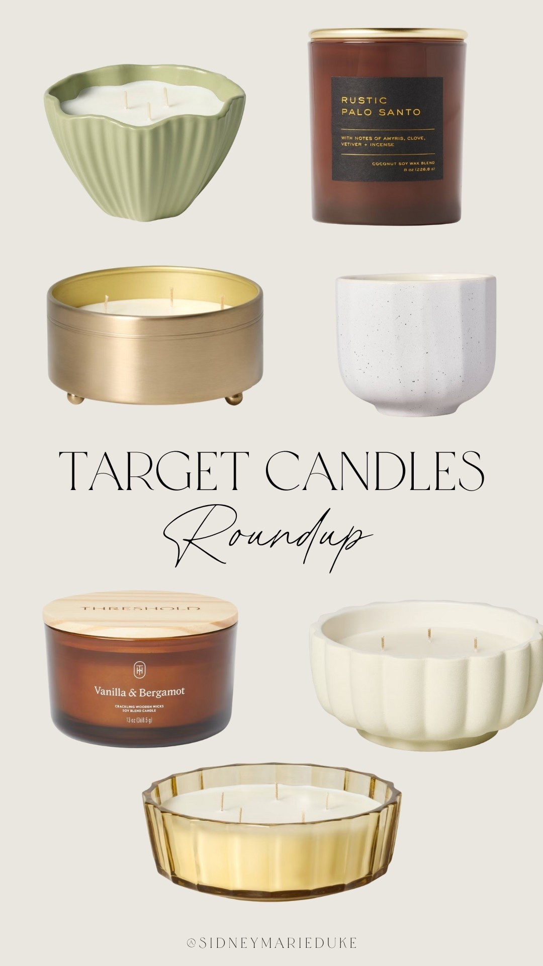 Target candles I’m loving for spring ✨



Spring home finds 2026, scented candle, decor, sidneymarieduke 

#LTKHome #LTKSeasonal