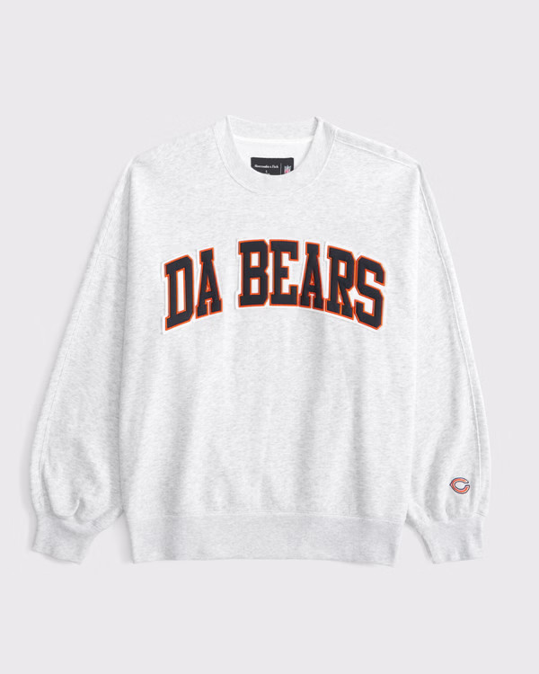 Chicago Bears Graphic Oversized Sunday Crew | Abercrombie & Fitch (US)