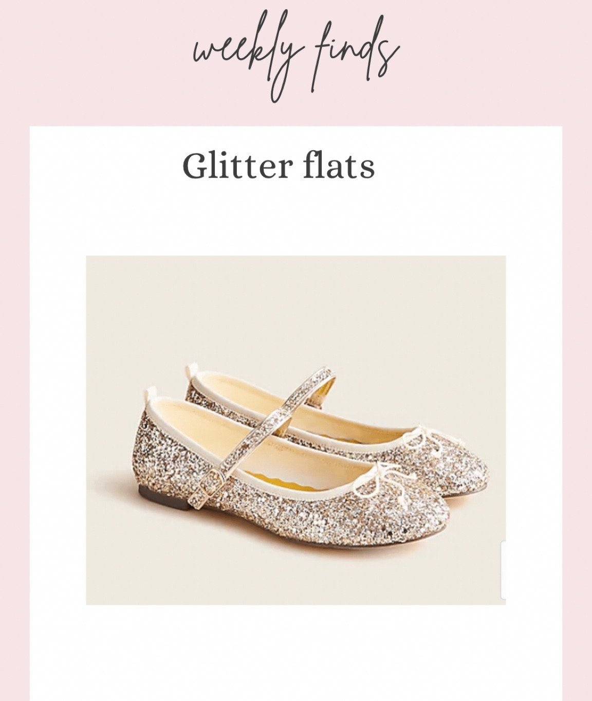 Girls glitter flats. Glitter ballet flats for toddler girls. Holiday dress. Holiday shoes 

#LTKHoliday #LTKunder50 #LTKkids