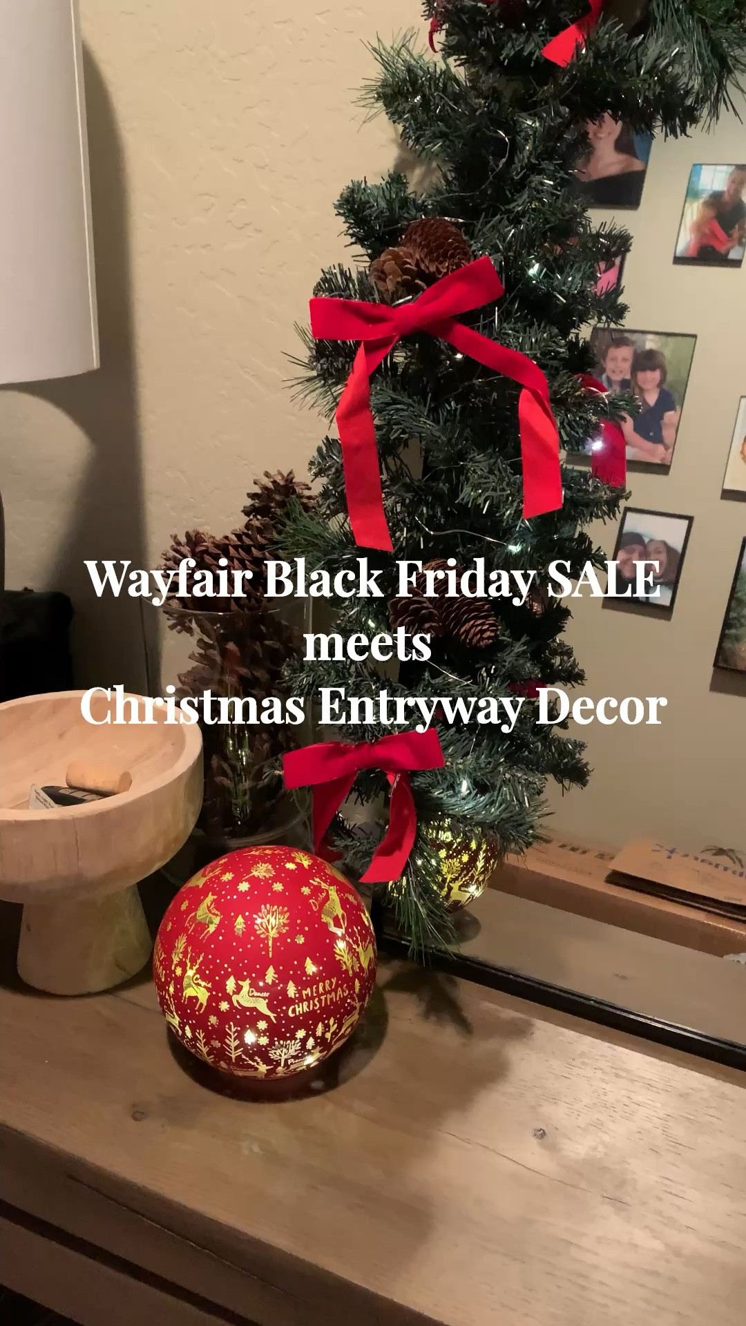 I love saving big purchases for big sales like Black Friday and I waited almost a year to buy this beautiful entryway table last year and I love more now than I did then. 

The quality is impeccable and it looks so high end and elevates any space. 👌🏽 #consoletable #entrywaytable #wayfairblackfridaysale #christmasentryway

#LTKHome #LTKCyberWeek #LTKSaleAlert