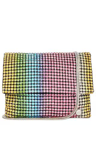 Dianna Soft Crystal Clutch in Rainbow | Revolve Clothing (Global)