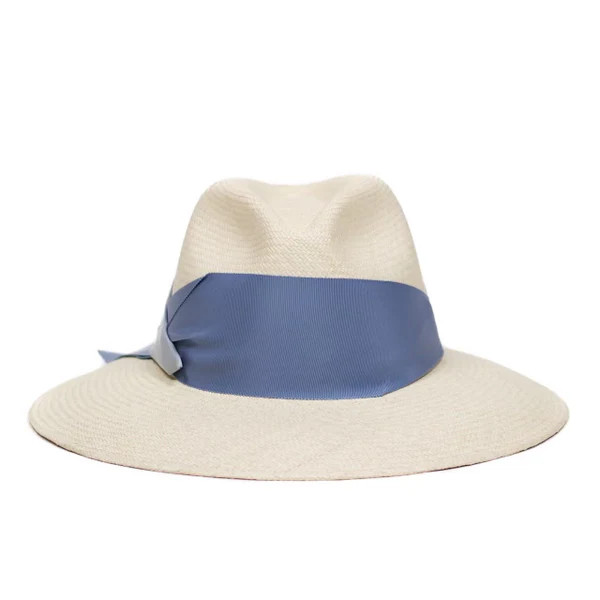 Gardenia Hat, Blue Two Tone | The Avenue