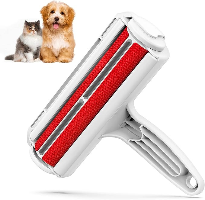 DELOMO Pet Hair Remover Roller - Dog & Cat Fur Remover with Self-Cleaning Base - Efficient Animal Ha | Amazon (US)